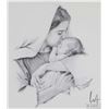 Image 1 : Unframed limited edition, artist signed print "Light of the World" pencil signed by artist Liz Lemon