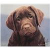 Image 1 : Unframed limited edition, artist signed print "Hot Chocolate" pencil signed John Weiss, 101/550, 13"