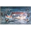 Image 1 : Unframed numbered edition print "Evening Star" by artist Terry Redlin, ink numbered 02871, 14" X 24"