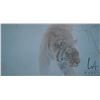 Image 1 : Unframed limited edition, artist signed print "Twilight-Siberian Tiger" pencil signed Robert Bateman