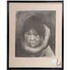 Image 2 : Two vintage framed etched prints including "Kindest Regards" and an untitled both by artist G. Gely,