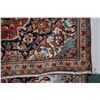 Image 2 : 100% Iranian wool carpet "Kashan" with center medallion, red background and overall floral design, h