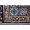 Image 2 : 100% Iranian wool carpet "Mood" with center medallion, multiple borders, highly detailed delicate fl