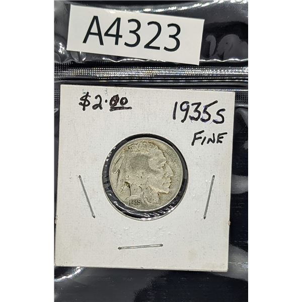 1935 USA Buffalo Nickel (A4323)