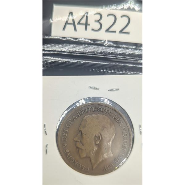 1920 UK Penny (A4322)