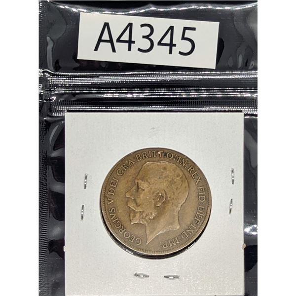 1921 UK Penny (A4345)