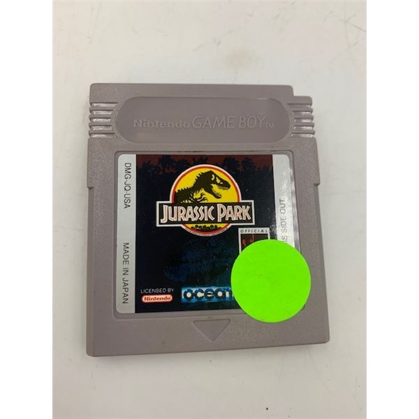 Nintendo Game Boy Jurassic Park game