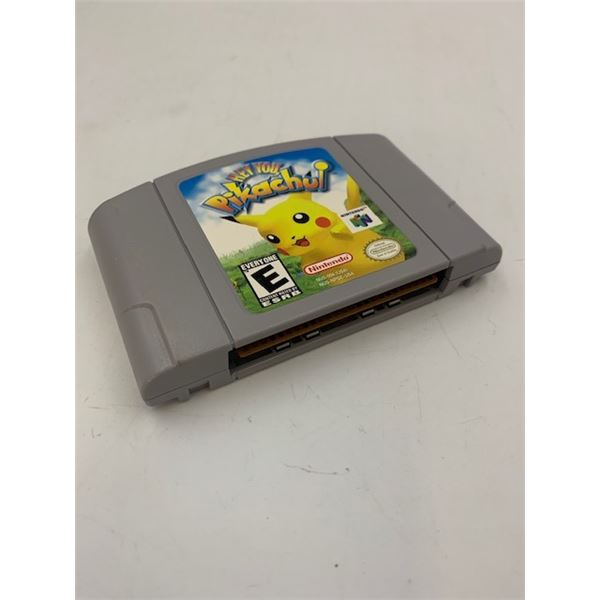Nintendo 64 Hey you, Pikachu game