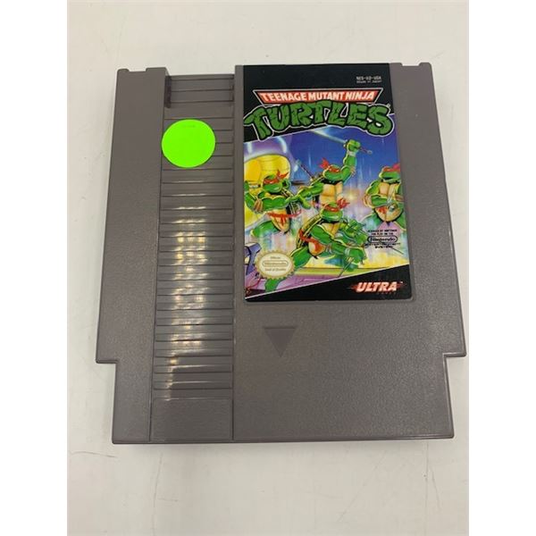 Nintendo NES Teenage Mutant Ninja Turtles game