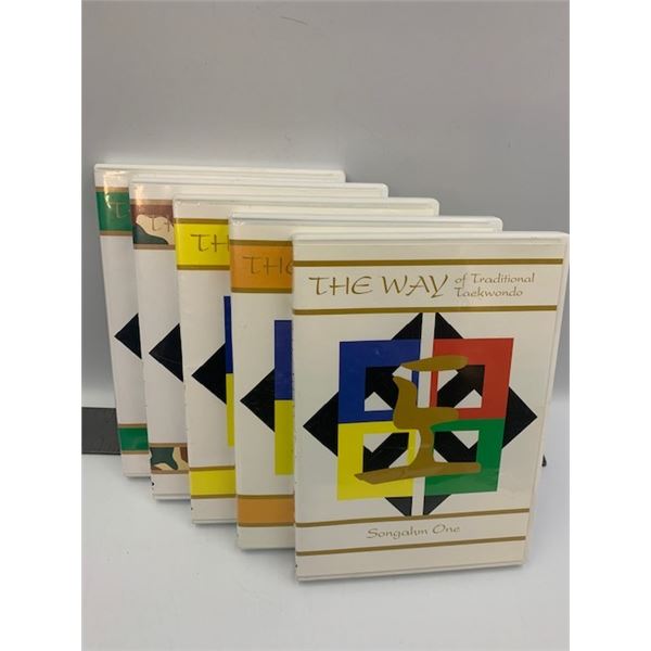 Taekwondo instructional DVDs