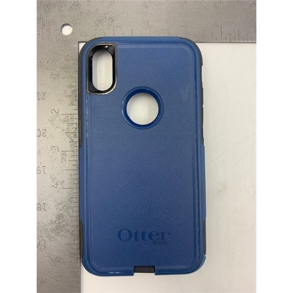 Blue phone case