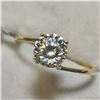 Image 2 : 10K  MOISSANITE(1CT) RING SIZE 6.75