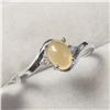Image 2 : 10K  OPAL(1CT) DIAMOND(0.02CT) RING SIZE 7
