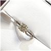 Image 2 : 14K  DIAMOND (1.2CT) & 38 SIDE DIAMONDS (.40CT) RING SIZE 6