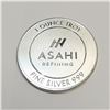 Image 1 : SILVER ASAHI 1 OUNCE TROY COIN *NO TAX FINE SILVER*