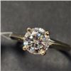 Image 2 : 10K  WHITE MOISSANITE(1CT) RING SIZE 5.5