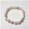 Image 1 : FRESH WATER PEARL FLEXIBLE BRACELET