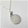 Image 2 : SILVER 20" NECKLACE WITH PENDANT