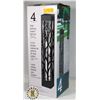 Image 1 : 4 SOLAR PATHWAY BOLLARD LIGHT SET