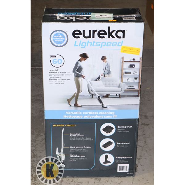 EUREKA LIGHTSPEED CORDLESS VACUUM