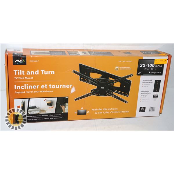 AVF TILT AND TURN TV WALL MOUNT 81CM -2.54M