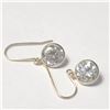 Image 1 : 10K YELLOW GOLD MOISSANITE(2.2CT) EARRINGS
