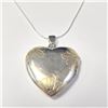 Image 1 : SILVER LOCKET 16" NECKLACE