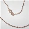 Image 3 : 18K ROSE GOLD 0.78G 16" NECKLACE