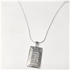 Image 2 : SILVER 16" 5G NECKLACE