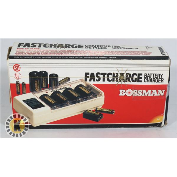 BOSSMAN FASTCHARGE BATTER CHARGER FOR NICKEL