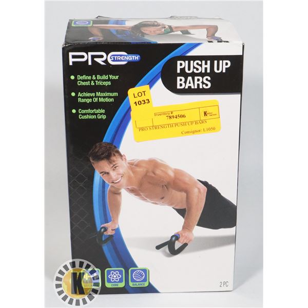 PRO STRENGTH PUSH UP BARS