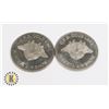 Image 2 : LOT OF 2 CANADIAN TOKEN COINS