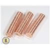Image 2 : THREE ROLLS UNCIRCULATED 2012 CANADIAN PENNIES