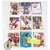 PAGE OF ASSORTED HOCKEY CARDS