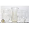 THREE ASSORTED VASES