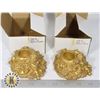 Image 1 : LOT OF 2 DECORATIVE CANDLESTICK HOLDERS
