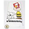 Image 1 : NEW 2PK PEANUTS THEME KITCHEN TOWEL SET