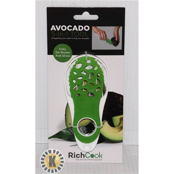 RICHCOOK AVOCADO 5 IN 1 TOOL