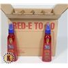 Image 1 : CASE OF 12 RED-E TO GO FRIZZ LESS HAIR SPRAY