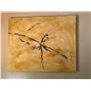Image 1 : Group of five artworks including canvas/framed canvas/framed pictures - assorted sizes