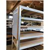 Image 2 : Heavy duty wooden industrial shelf (approx. 8ft wide x 7ft height)