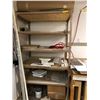 Image 1 : 5 tier heavy duty industrial shelf (approx. 7ft height x 4ft wide)
