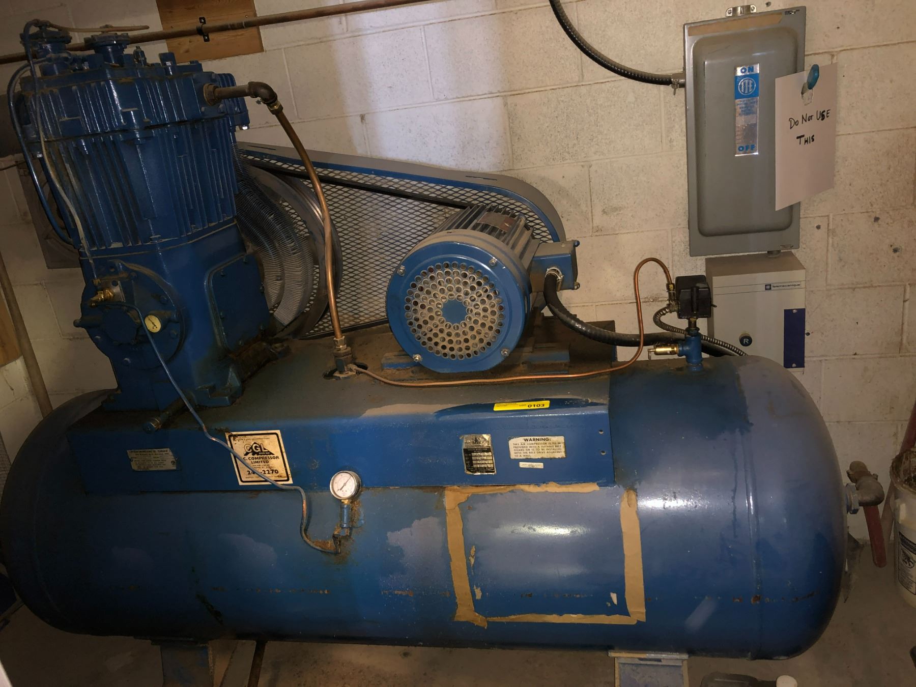 Ln Engineering Compressor Lincoln engineering - compressor - model lcf350010