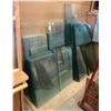 Image 1 : Large group of framing glass - assorted sizes (approx. 100 pcs.)