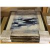Image 2 : Group of 10 framed canvas (approx. 2ft x 18in)