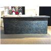 Image 1 : Custom made wooden table (approx. 8ft x 38 1/2in)