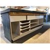 Image 2 : Custom made wooden table (approx. 8ft x 38 1/2in)