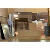 Image 1 : Large group of Beveled mirrors - assorted sizes (approx 50 pcs)