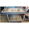 Image 1 : 2 TIER RUBBERMAID CART