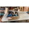 Image 1 : BOX OF POWER TOOLS, POWER BAR, PAINT STICK AND MORE
